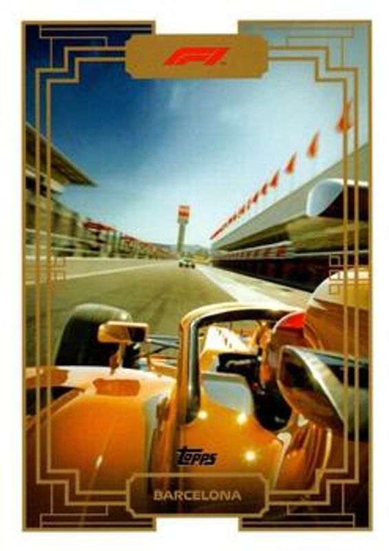 2022 Topps Formula 1 #ADGP-PC3 Art du Grand Prix Post