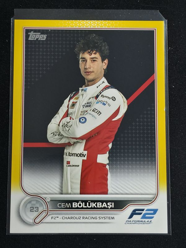 2022 Topps Formula 1 #96 Yellow /125