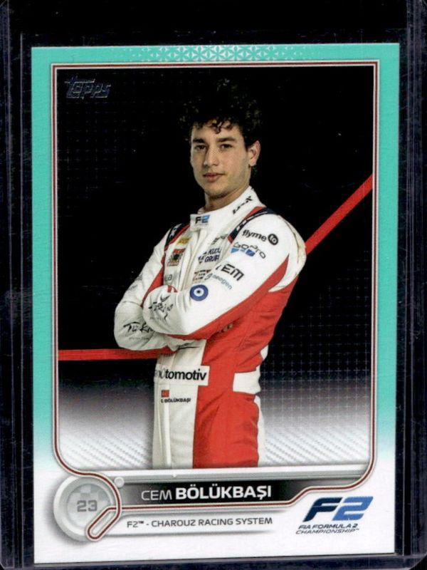 2022 Topps Formula 1 #96 Aqua /199
