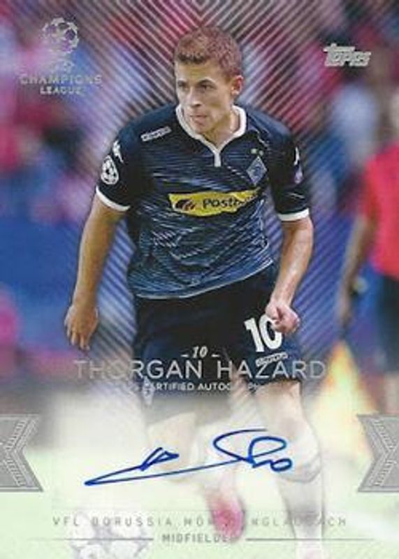 2015 Topps UEFA Champions League Showcase #CLA-TH Autographs