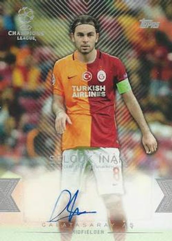 2015 Topps UEFA Champions League Showcase #CLA-SI Autographs