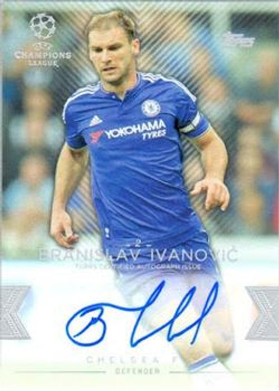 2015 Topps UEFA Champions League Showcase #CLA-BI Autographs