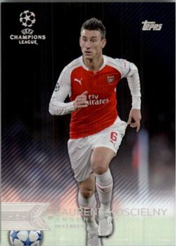 2015 Topps UEFA Champions League Showcase #141 Blue
