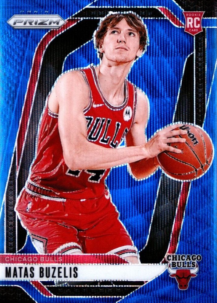 Matas Buzelis 2024 Prizm #252 Blue Wave /125 Price Guide - Sports 