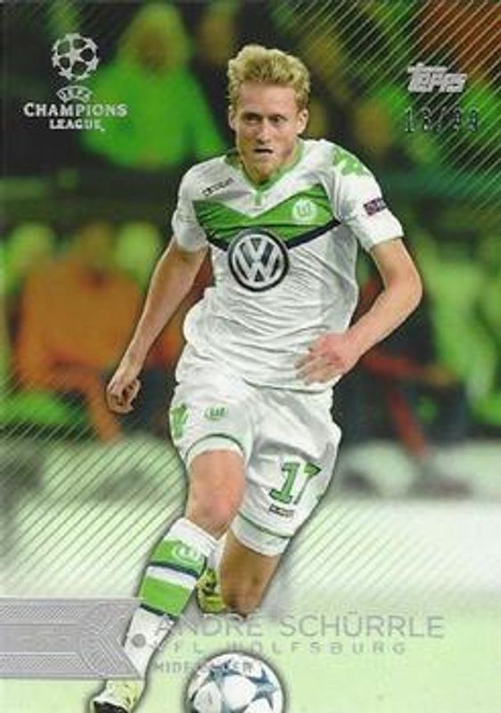2015 Topps UEFA Champions League Showcase #52 Green /99