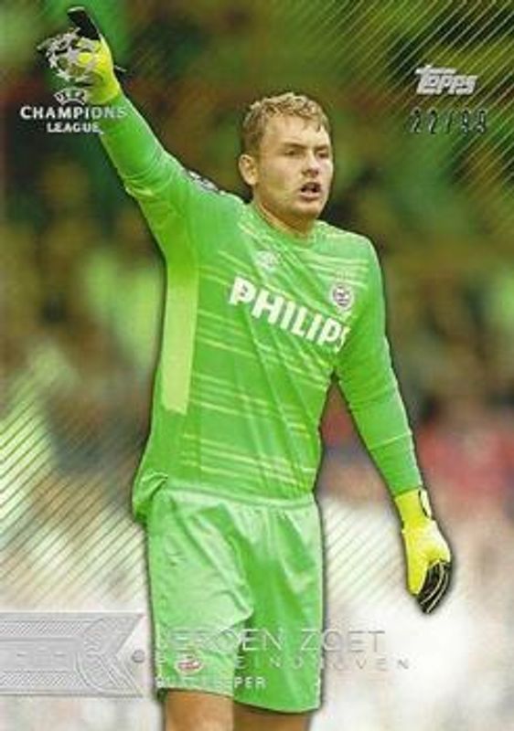 2015 Topps UEFA Champions League Showcase #29 Green /99