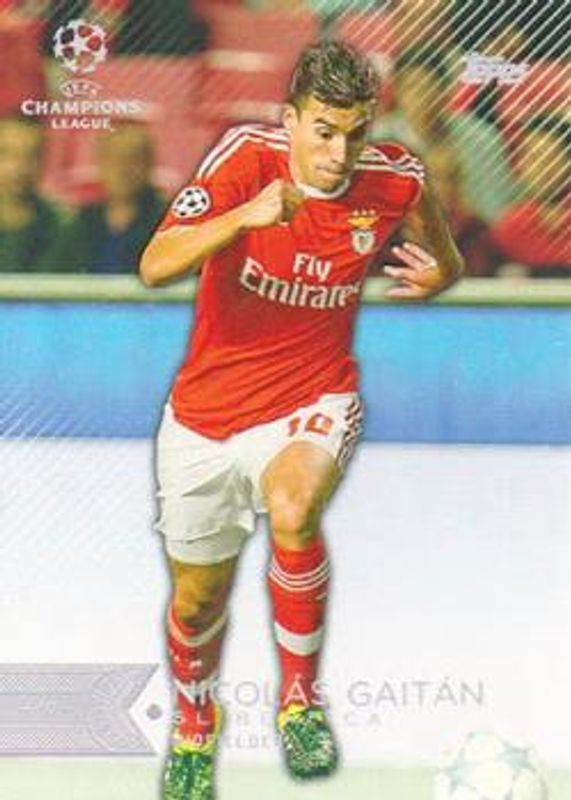 2015 Topps UEFA Champions League Showcase #57 Blank Backs /1