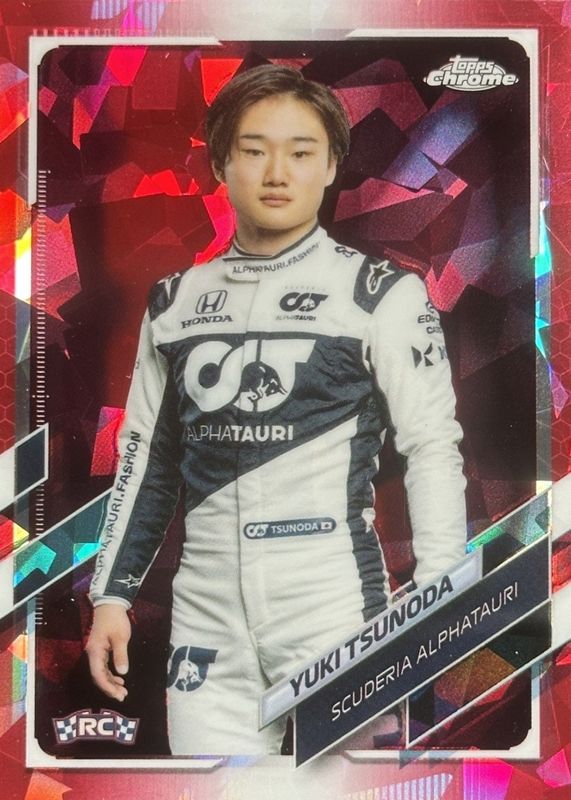 2021 Topps Chrome Formula 1 Sapphire Edition #14 Red /5