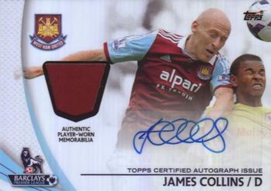 2013 Topps Premier Gold #PAR-JC Relic Autographs /25