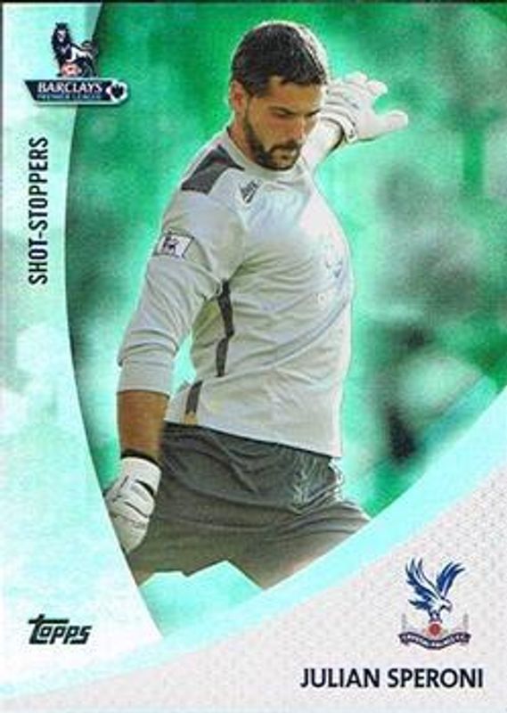 2013 Topps Premier Gold #SS-JS Shot Stoppers Green /99