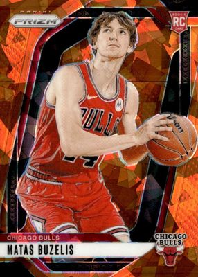 2024 Prizm #252 Orange Ice
