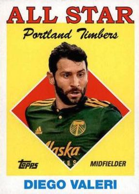 2018 Topps MLS #AS-DVA All Star