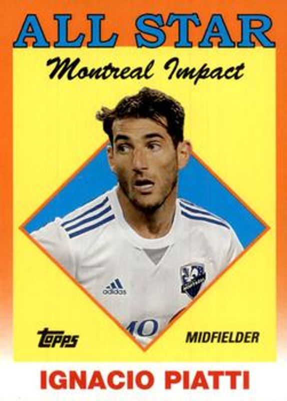 2018 Topps MLS #AS-IP All Star Orange /25