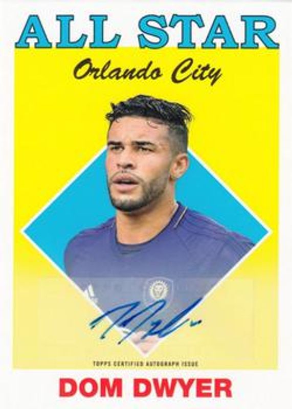 2018 Topps MLS #AS-DD All Stars Autographs /25