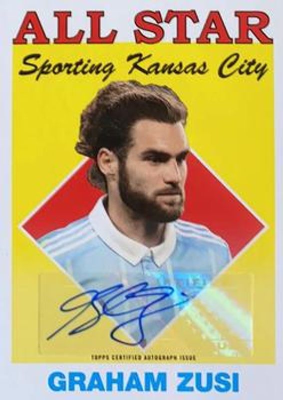 2018 Topps MLS #AS-GZ All Stars Autographs /25