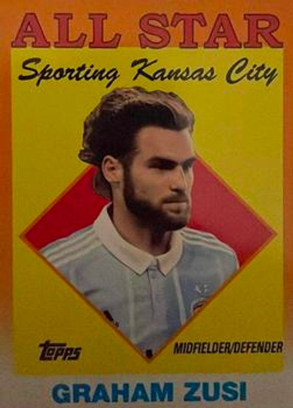 2018 Topps MLS #AS-GZ All Star Orange /25