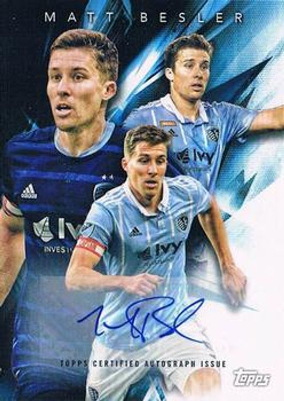 2018 Topps MLS #MD-MB Multi Dimensional Autographs /10