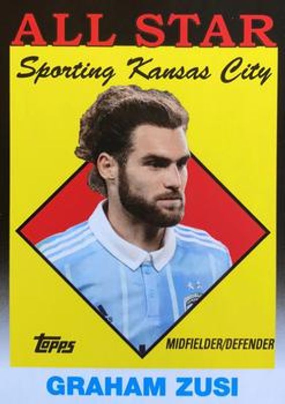 2018 Topps MLS #AS-GZ All Star Black /1