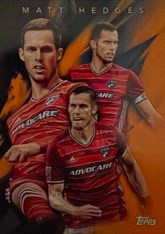2018 Topps MLS #MD-MH Multi Dimensional Orange /25