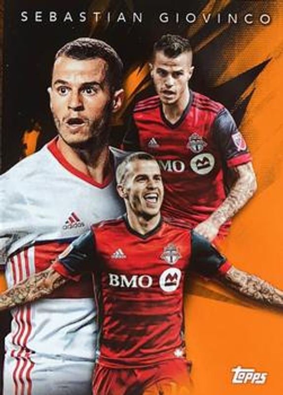2018 Topps MLS #MD-SG Multi Dimensional Orange /25