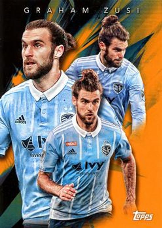 2018 Topps MLS #MD-GZ Multi Dimensional Orange /25