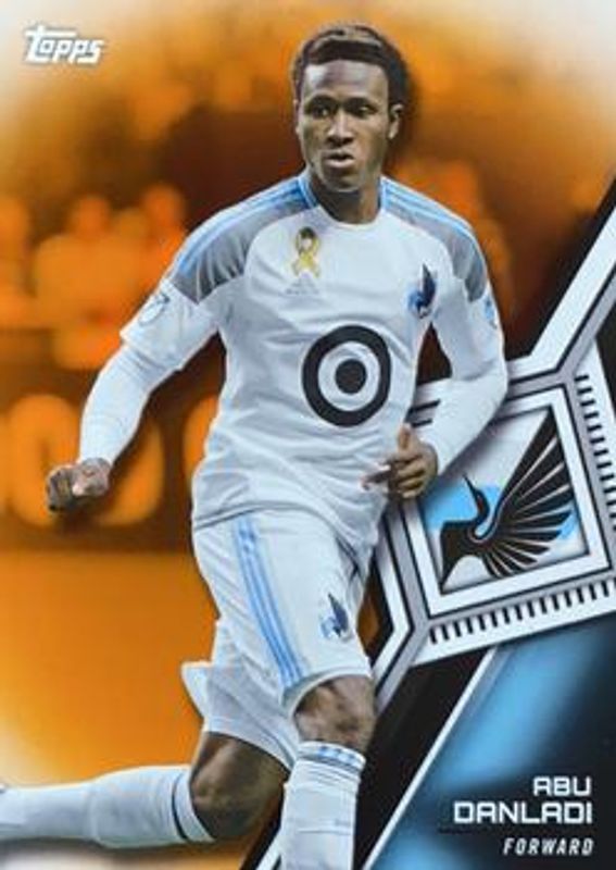 2018 Topps MLS #15 Orange /25