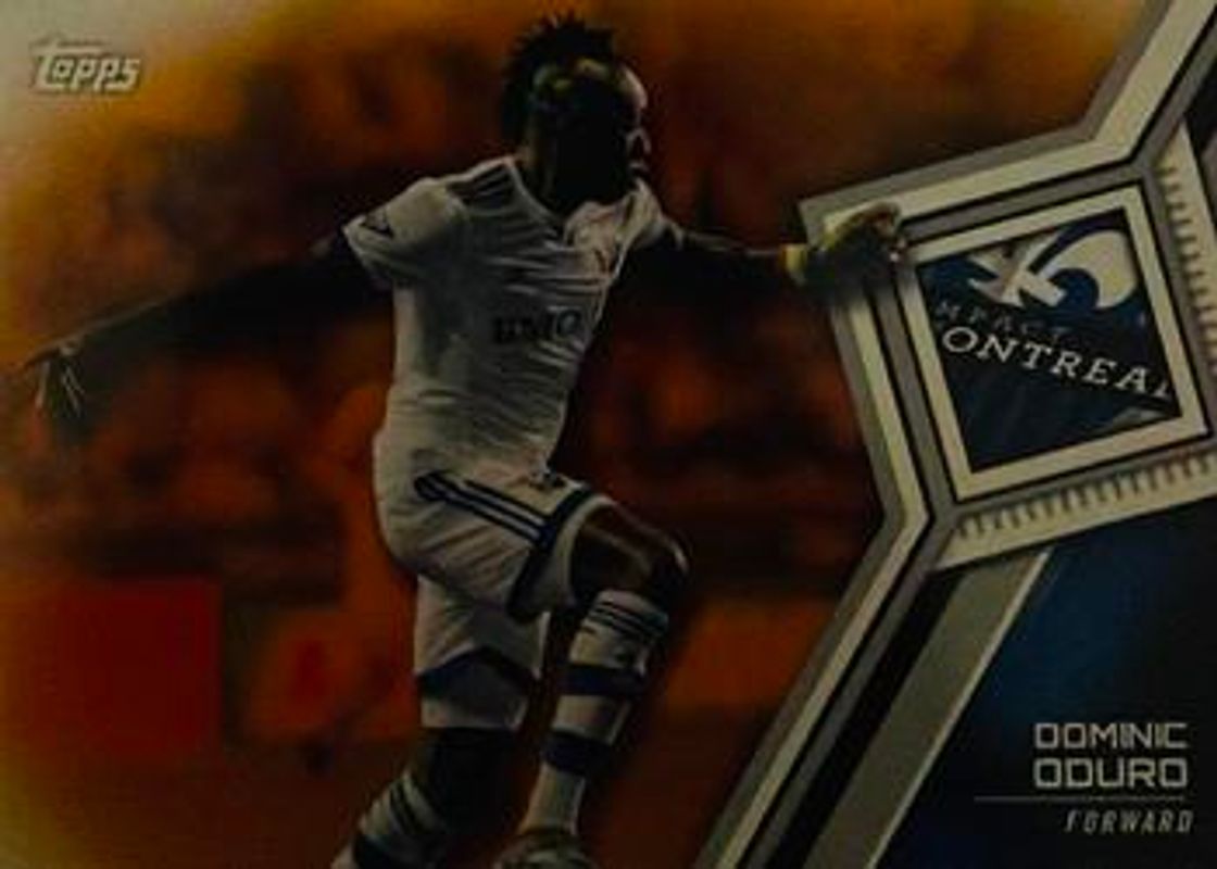 2018 Topps MLS #80 Orange /25