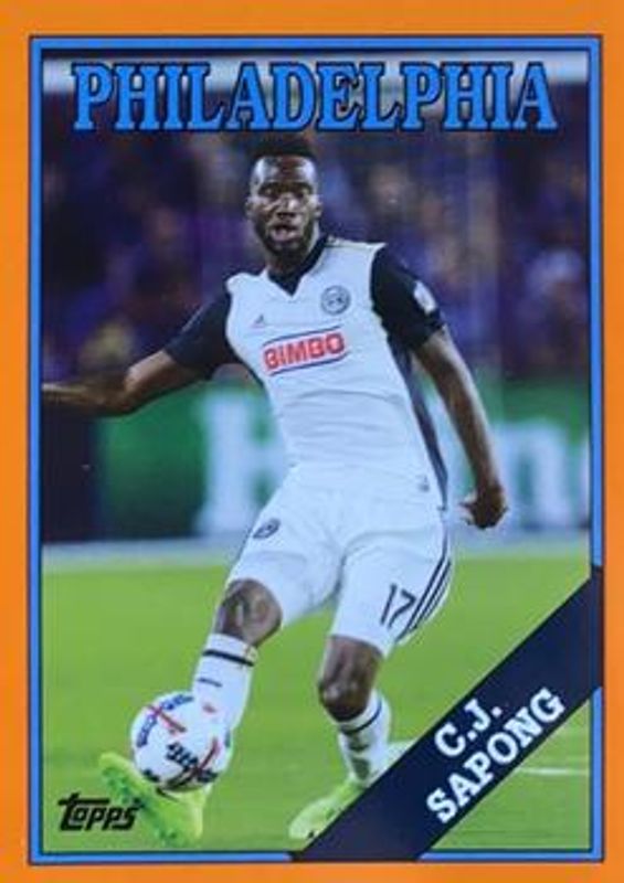 2018 Topps MLS #TT-CS Throwback Topps Orange /25