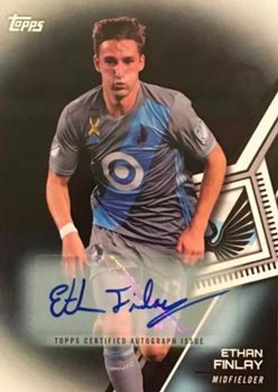 2018 Topps MLS #129 Autographs Black /1