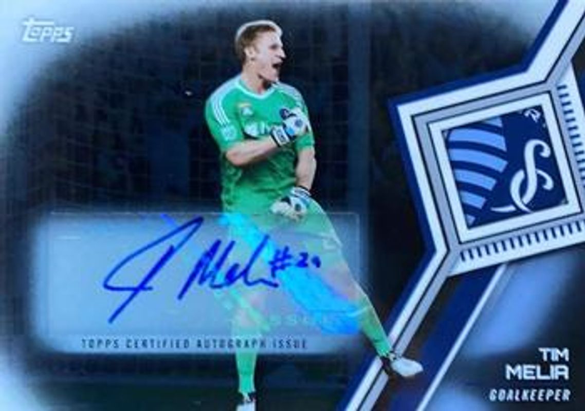 2018 Topps MLS #57 Autographs Black /1