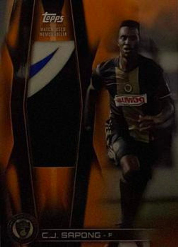 2018 Topps MLS #JR-CS Jumbo Relics Orange /25