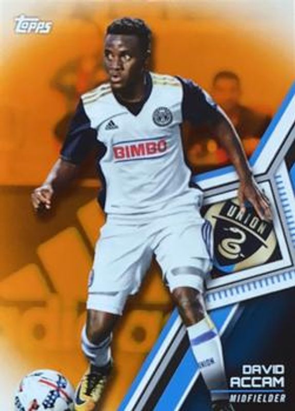 2018 Topps MLS #108 Orange /25