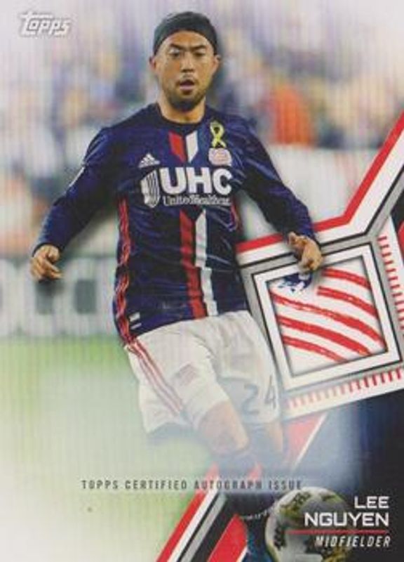 2018 Topps MLS #22 Non Autographed Certified Autographs