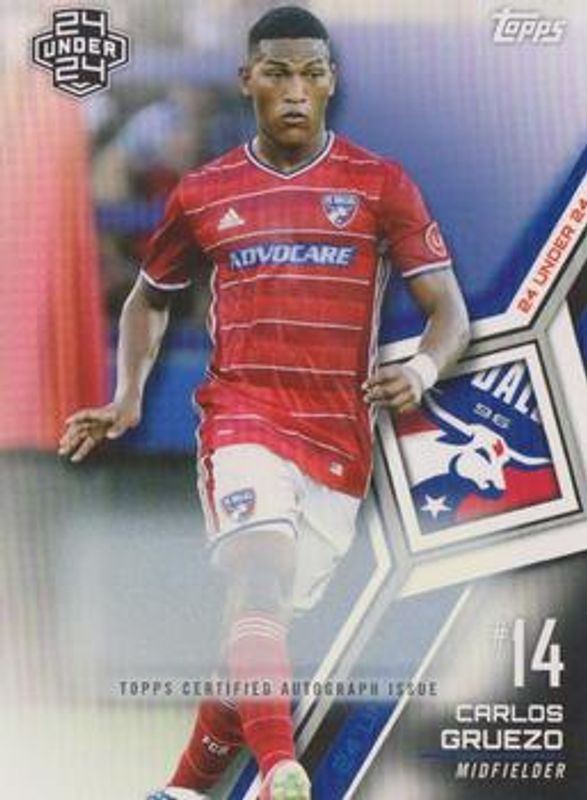 2018 Topps MLS #167 Non Autographed Certified Autographs