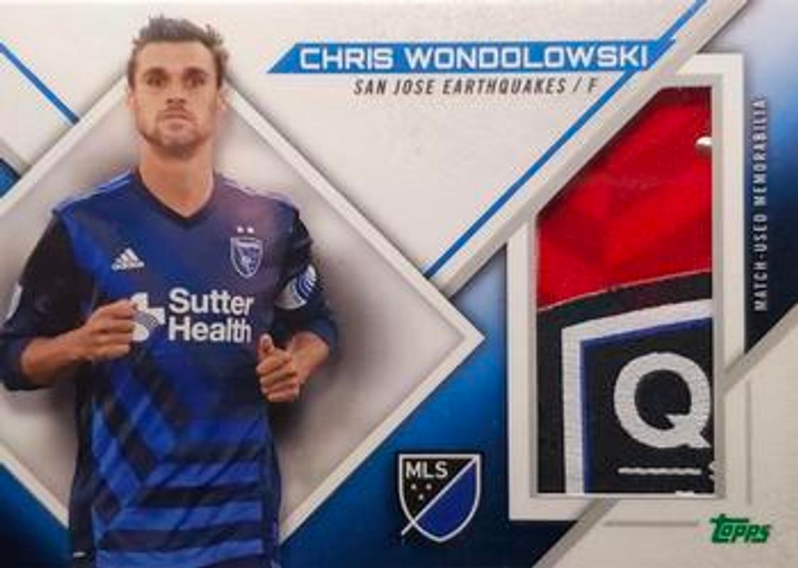 2018 Topps MLS #COH-CW Crests of Honor Relics /5