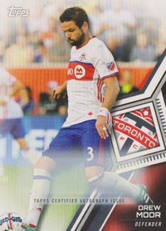 2018 Topps MLS #138 Non Autographed Certified Autographs
