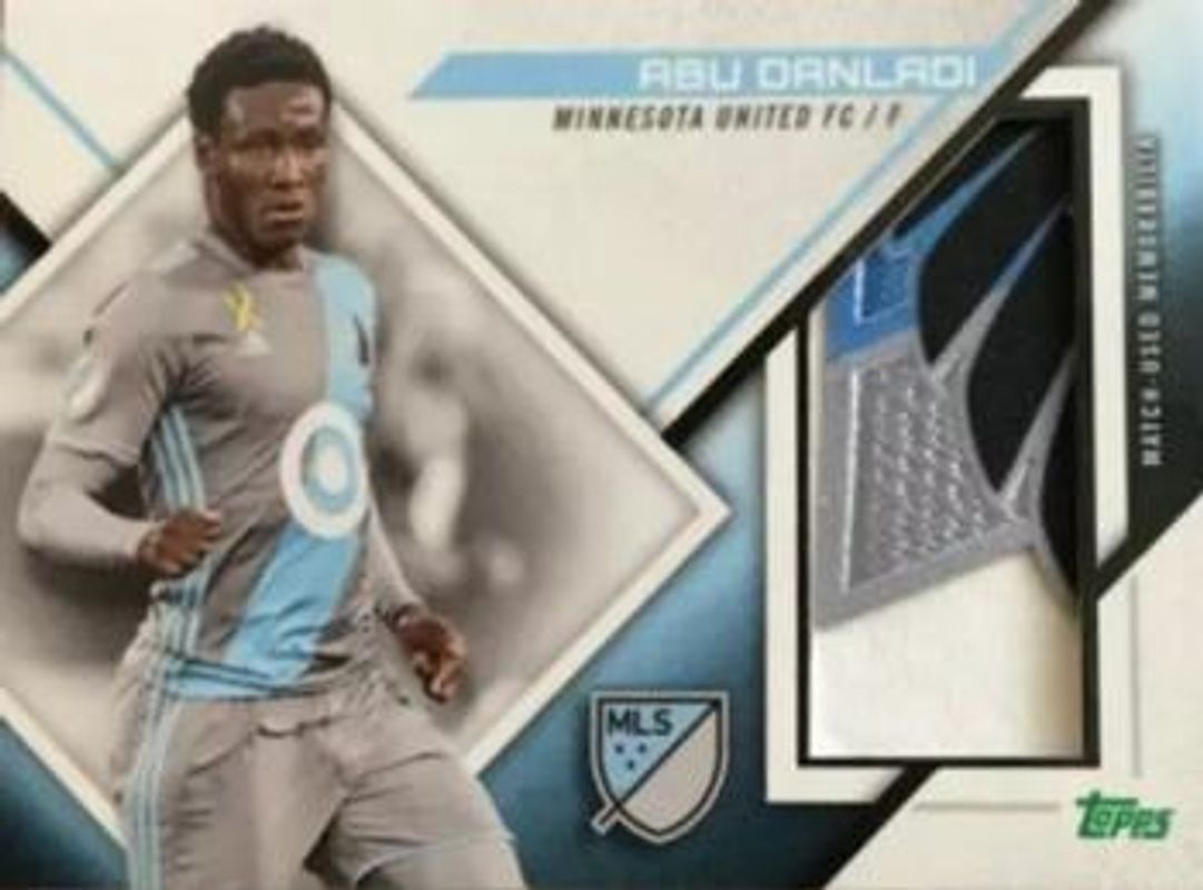 2018 Topps MLS #COH-AD Crests of Honor Relics /5