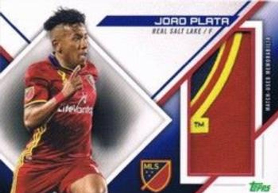 2018 Topps MLS #COH-JP Crests of Honor Relics /5