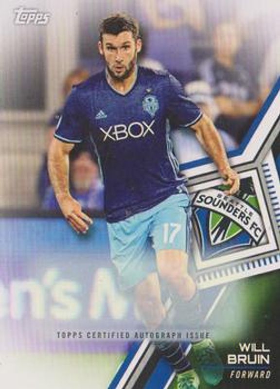 2018 Topps MLS #110 Non Autographed Certified Autographs