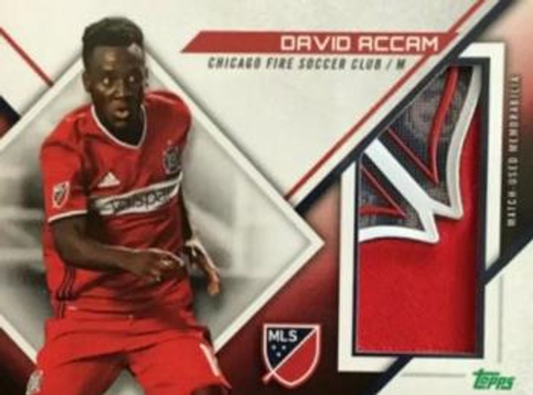 2018 Topps MLS #COH-DA Crests of Honor Relics /5
