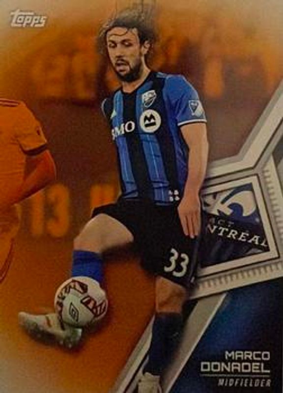 2018 Topps MLS #109 Orange /25