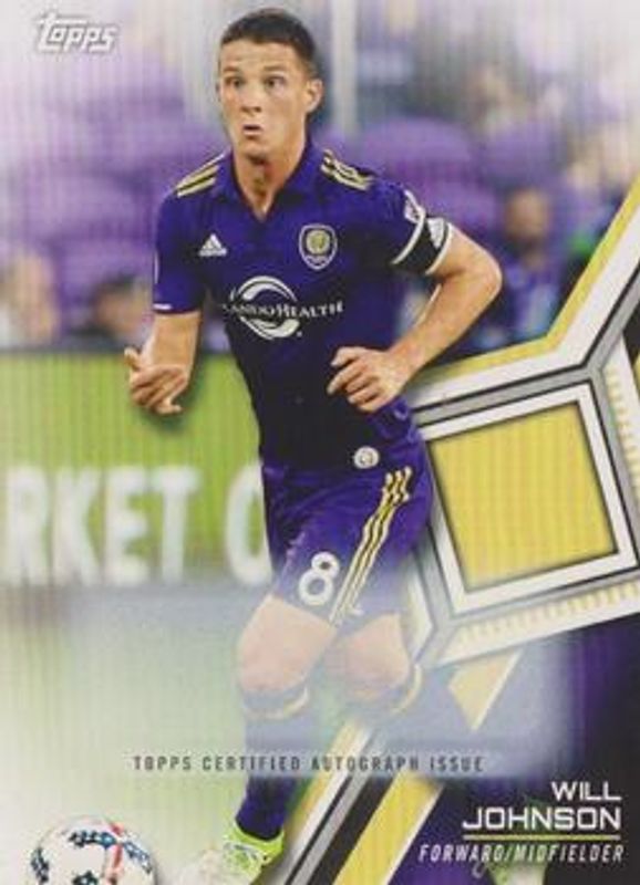 2018 Topps MLS #2 Non Autographed Certified Autographs