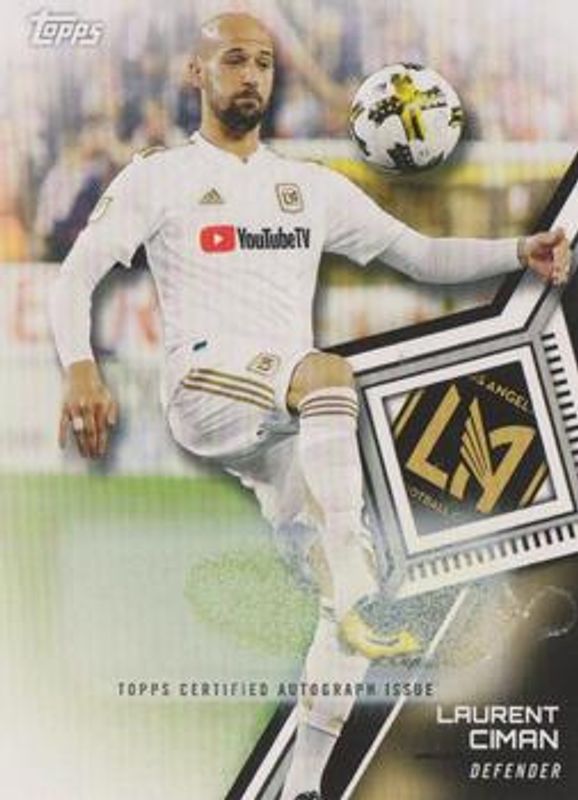 2018 Topps MLS #77 Non Autographed Certified Autographs
