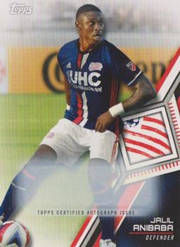 2018 Topps MLS #84 Non Autographed Certified Autographs