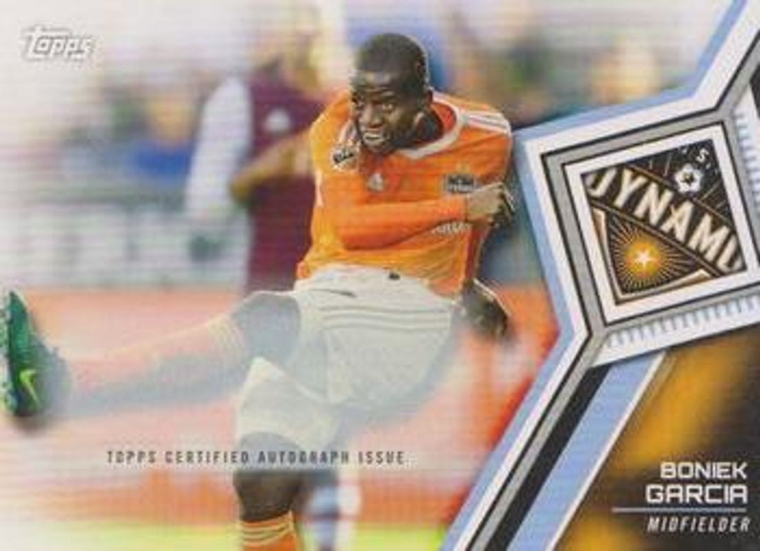 2018 Topps MLS #55 Non Autographed Certified Autographs