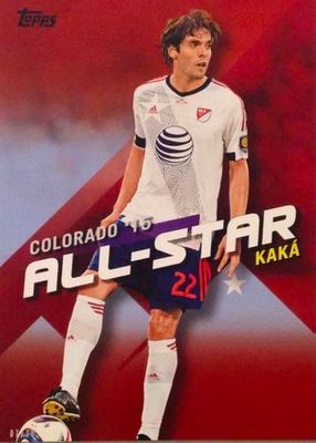 2016 Topps MLS #MLSA-22 2015 All Stars Red 5x7 /10