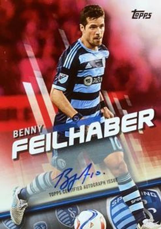 2016 Topps MLS #31 Autographs Red /5