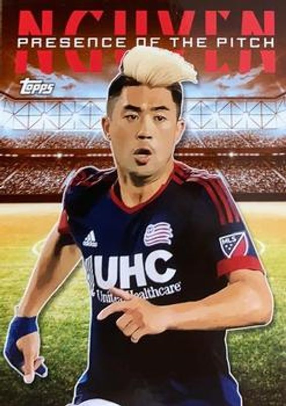 2016 Topps MLS #PP-LN Presence of the Pitch Orange /25