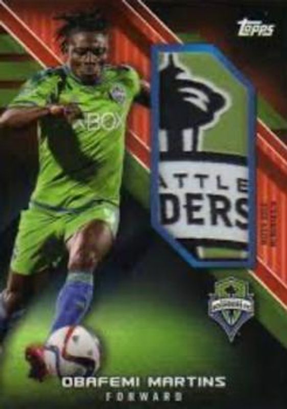 2016 Topps MLS #JR-OM Jumbo Relics Red /5