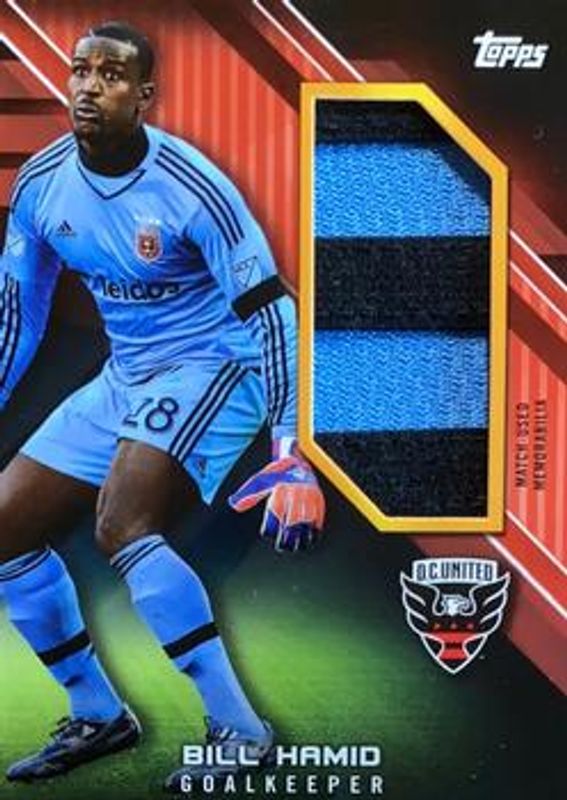 2016 Topps MLS #JR-BH Jumbo Relics Orange /25